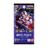 One Piece OP-14 The Azure Sea's Seven Japanese booster pack, 6 cards per pack