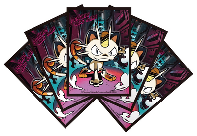 Pokemon Center Japan: Meowth (64 Pack) Sleeves