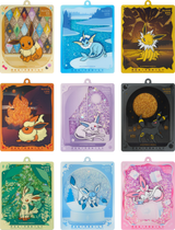 Pokémon Eevee & Friends Quicksand Card Display Charm Gift Box