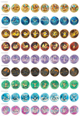 Pokémon Eeveelution Badge Set